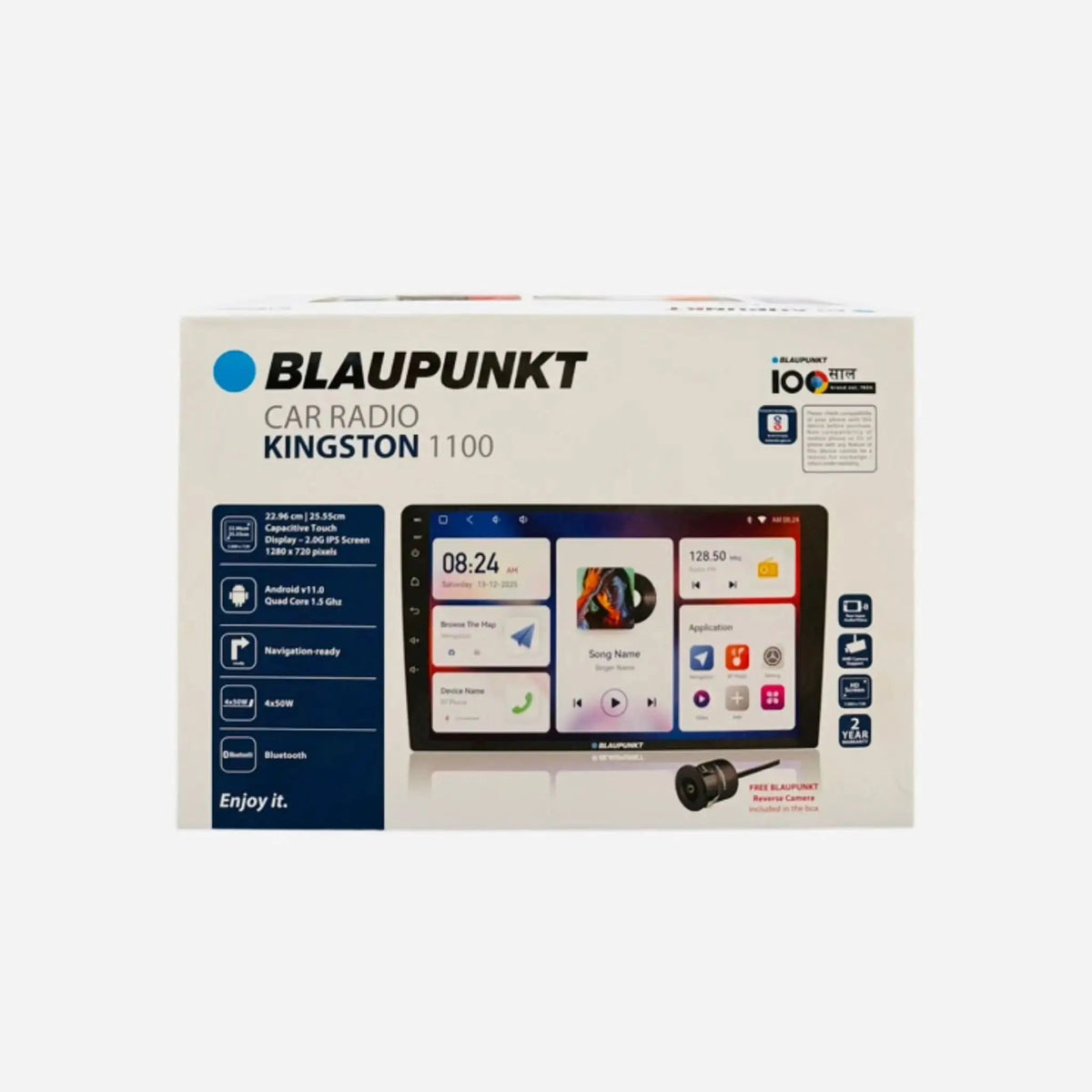 Blaupunkt Kingston 1100 Android stereo for car | Wireless CarPlay & Android auto