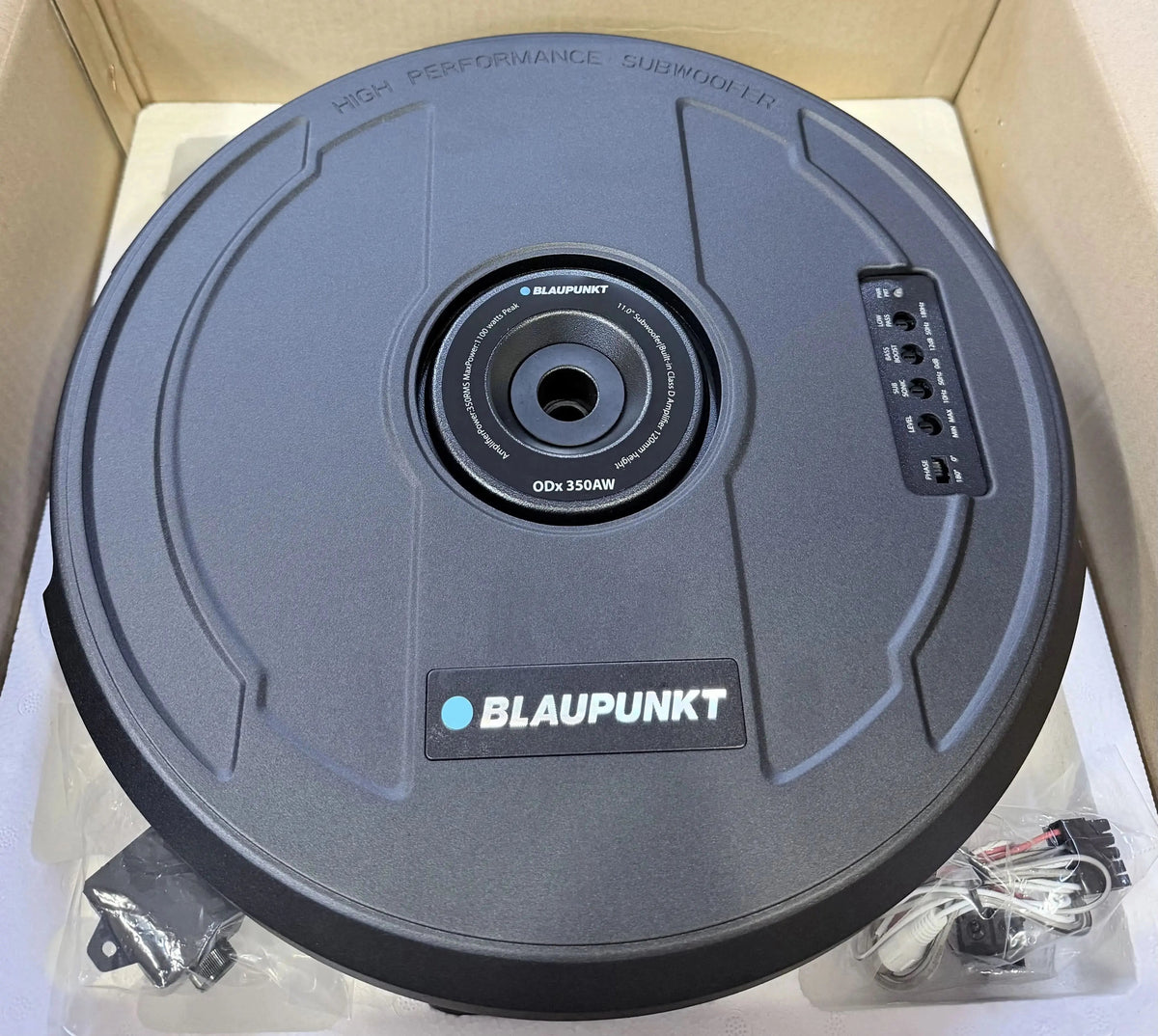 Blaupunkt ODX 350 AW Active Spare wheel Subwoofer 11 Inch