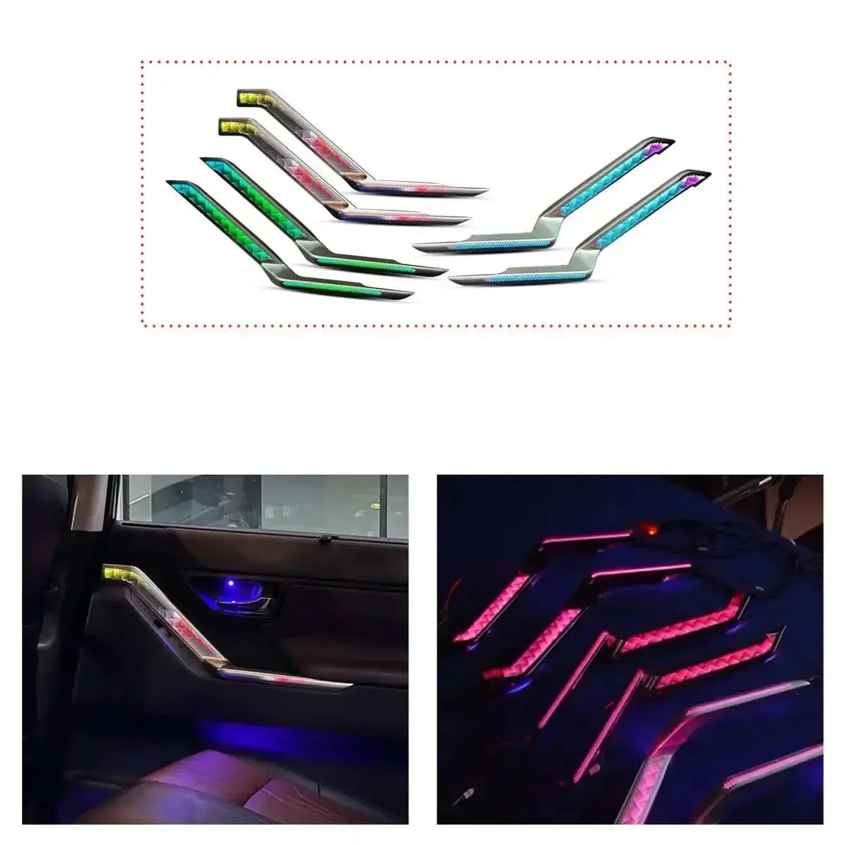 Toyota Innova Hycross Ambient lighting | Cardi K4 Set Of 17 Pieces