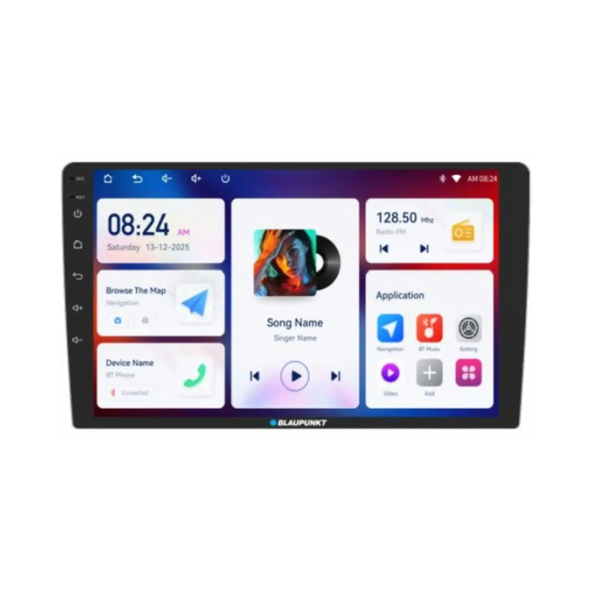 Blaupunkt Kingston 1100 Android stereo for car | Wireless CarPlay & Android auto