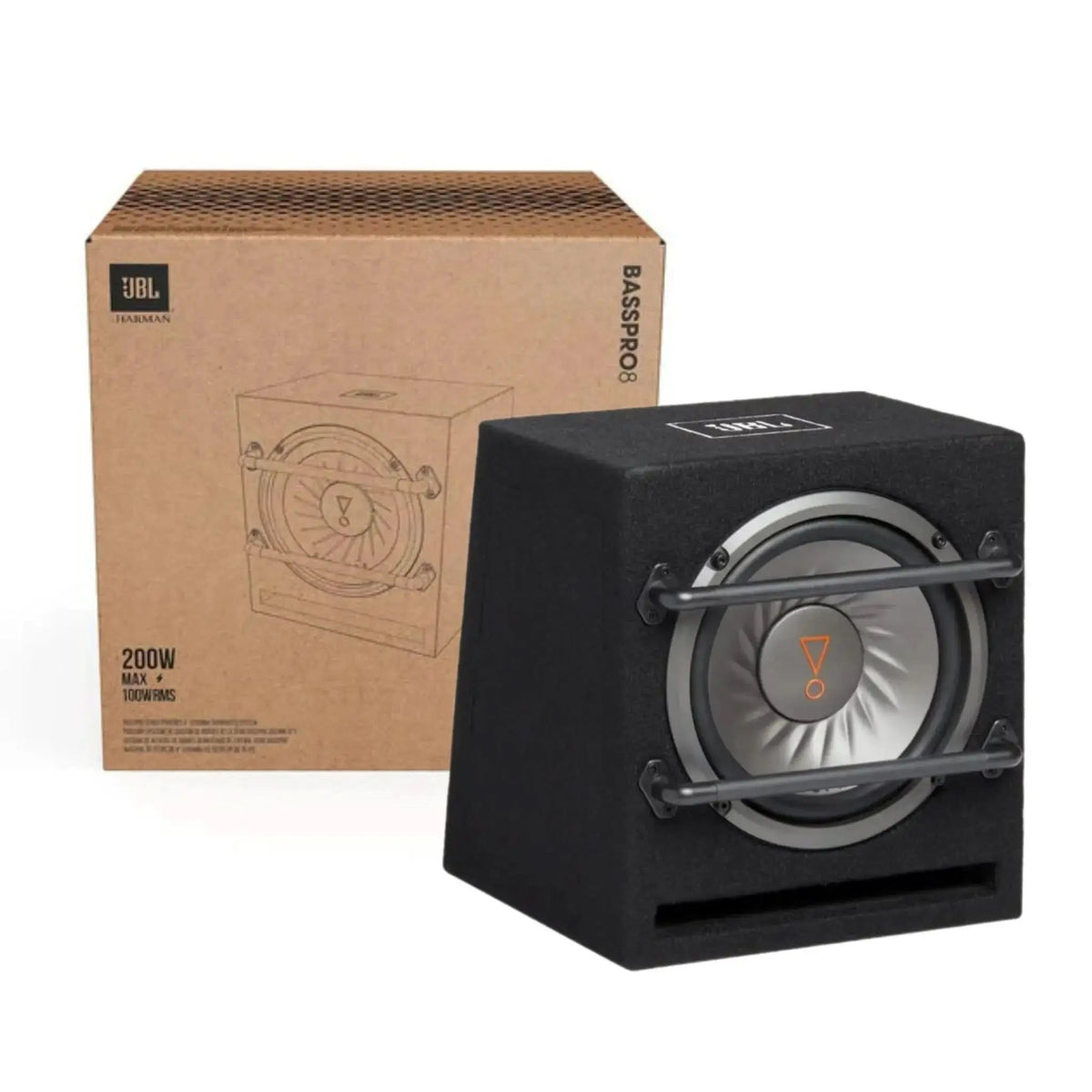 JBL BassPro 8 Active Subwoofer for Deep Bass