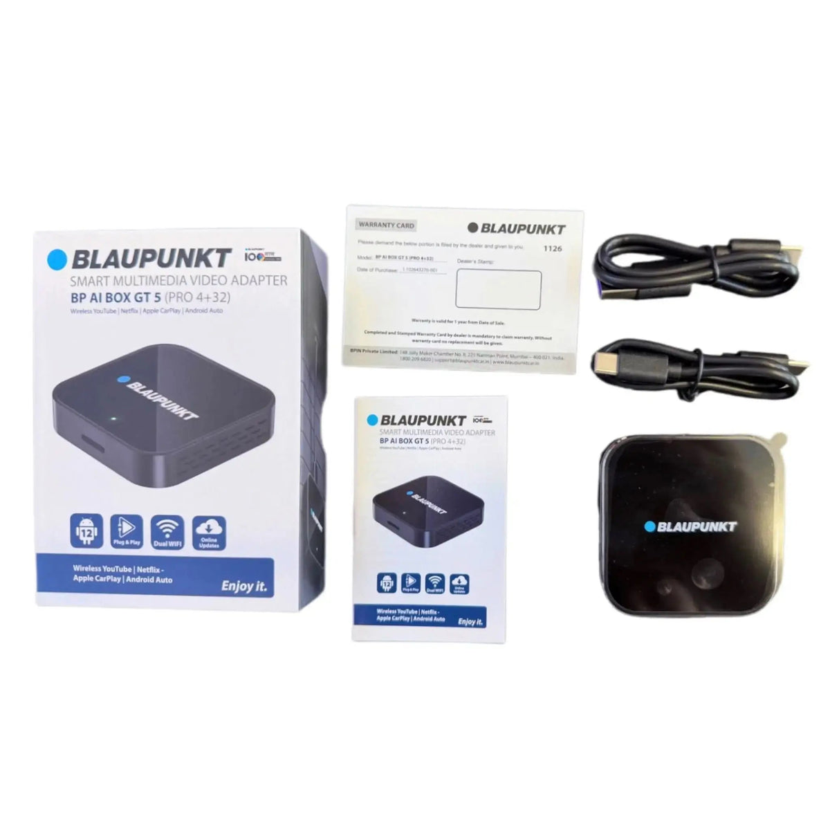 Blaupunkt AI Box GT5 Pro Android Multimedia Adapter for OEM Stereo
