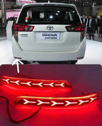 Toyota Innova Crysta LED Bumper Reflector Lights Set