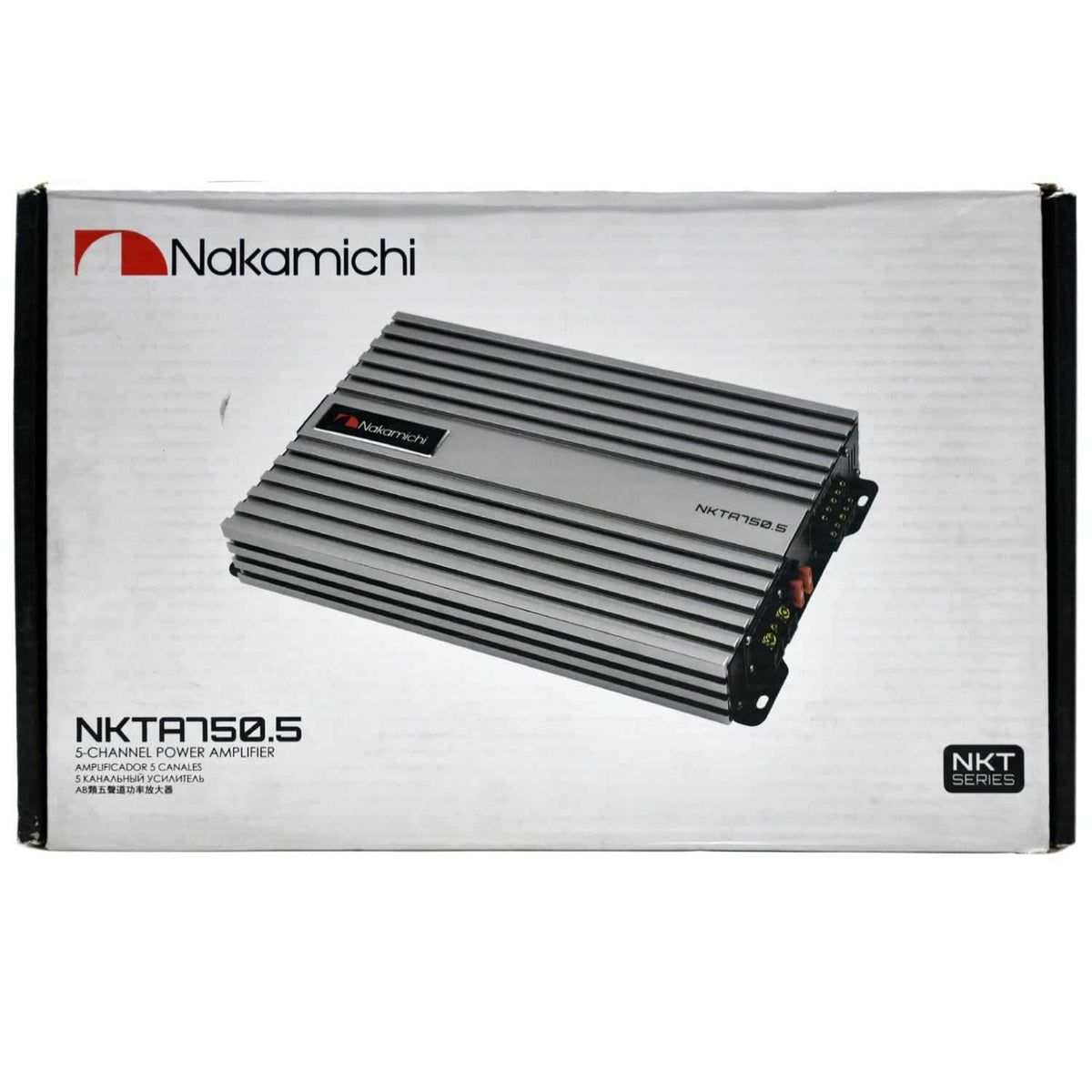 Nakamichi NKTA750.5 5-Channel Class A/B Amplifier | High-Performance 5 Channel Amplifier
