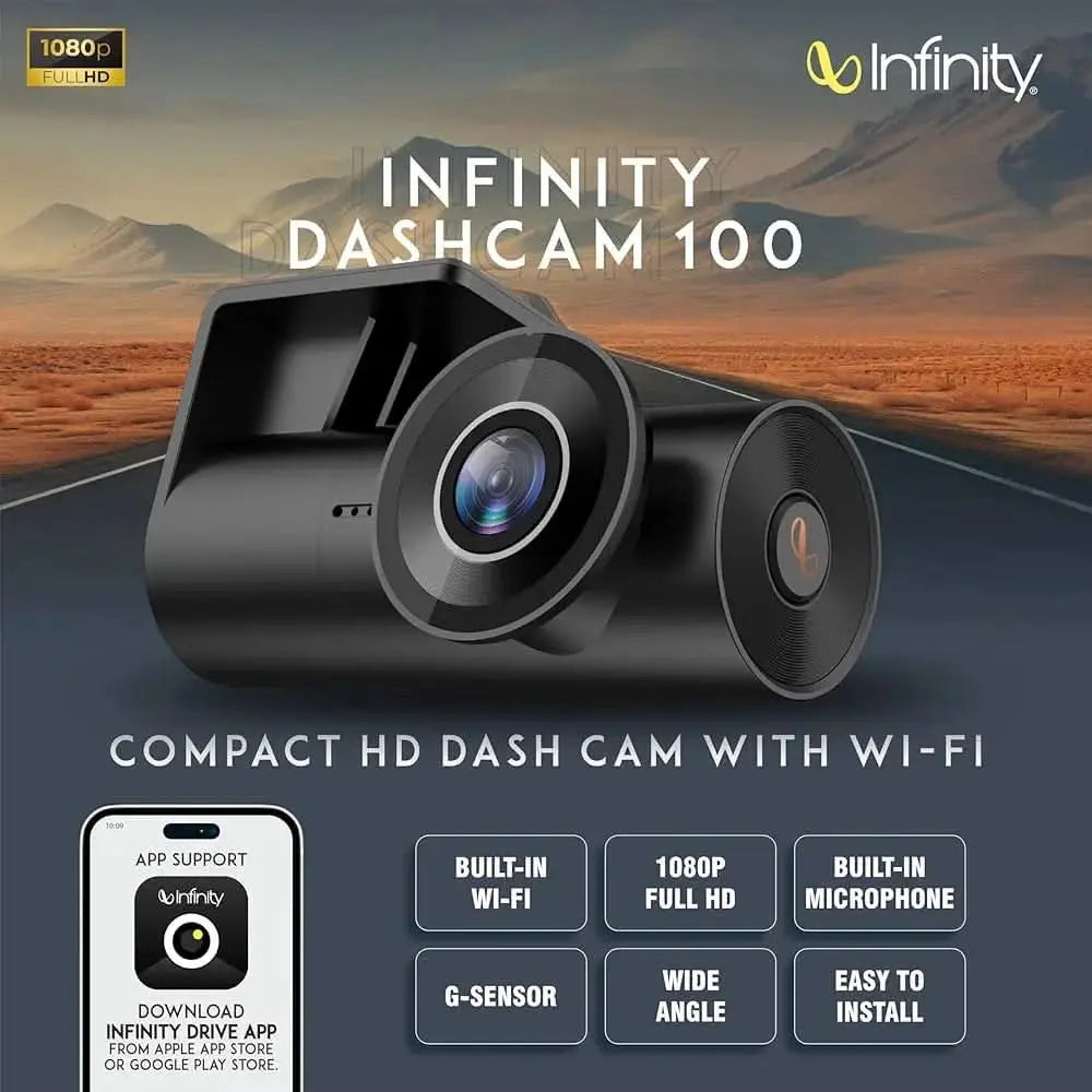 BLAUPUNKT Infinity 100 Full HD Dashcam with Night Vision