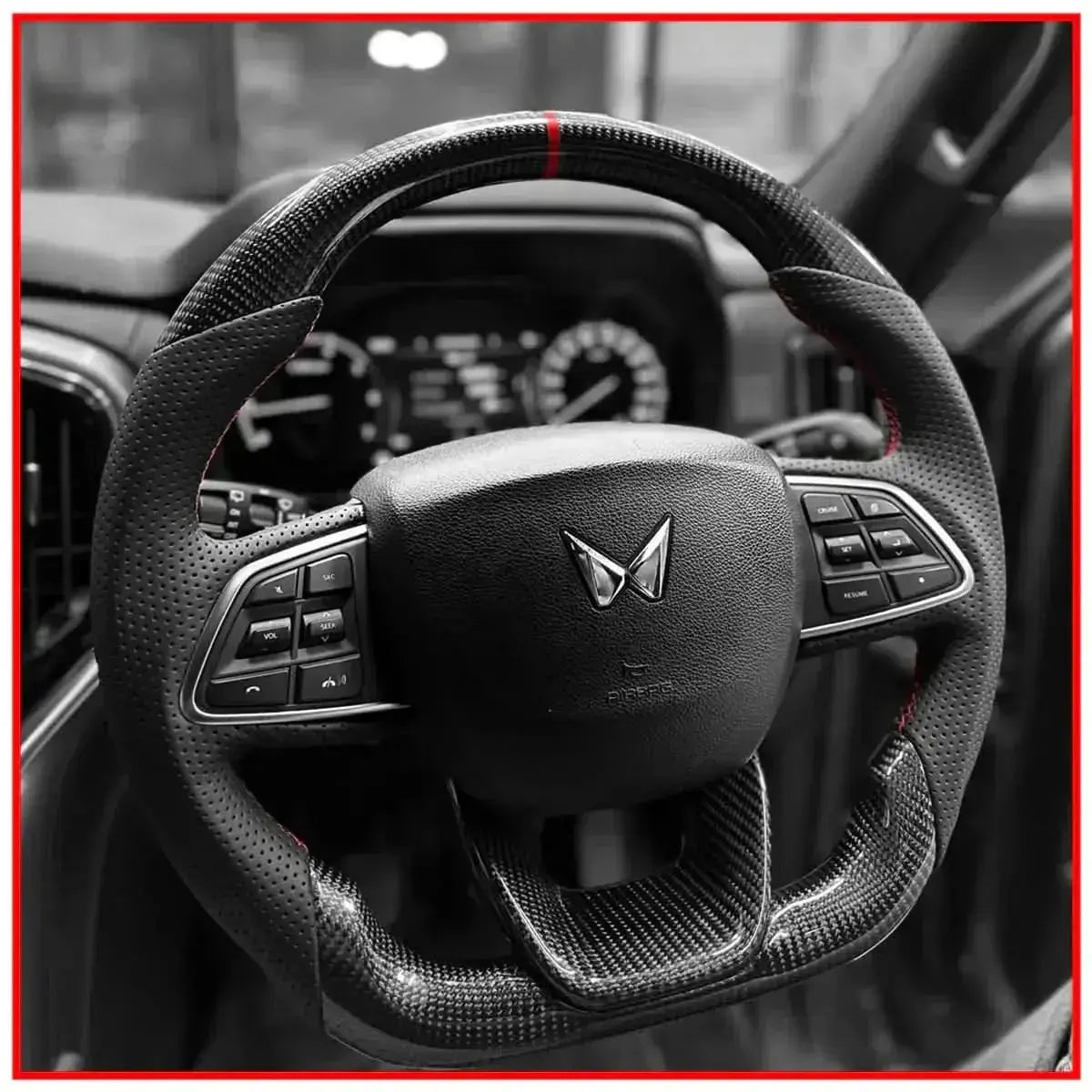 vendor-unknown XUV 700 Real Carbon Steering Wheel