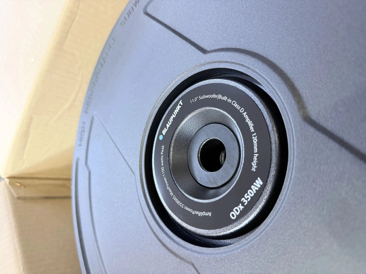 Blaupunkt ODX 350 AW Active Spare wheel Subwoofer 11 Inch
