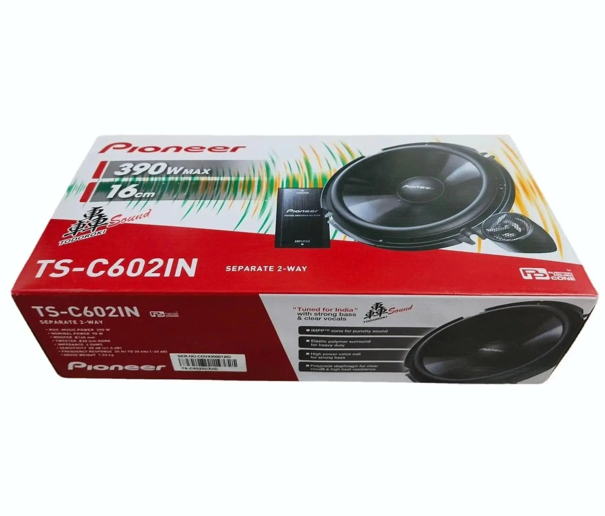 Pioneer TS-C602IN Component Car Speaker Made for India