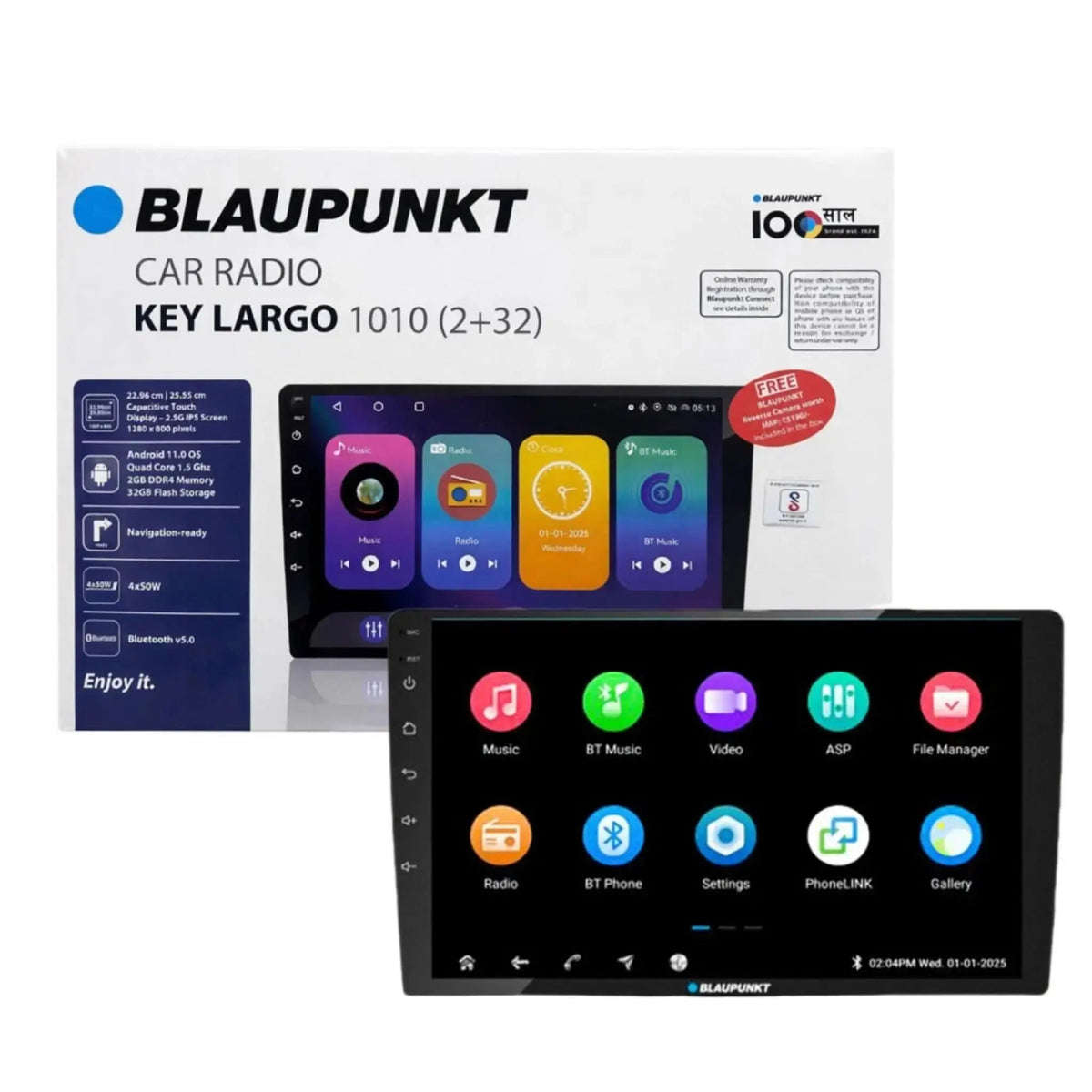 Blaupunkt Key Largo 1010 Android Stereo with Camera