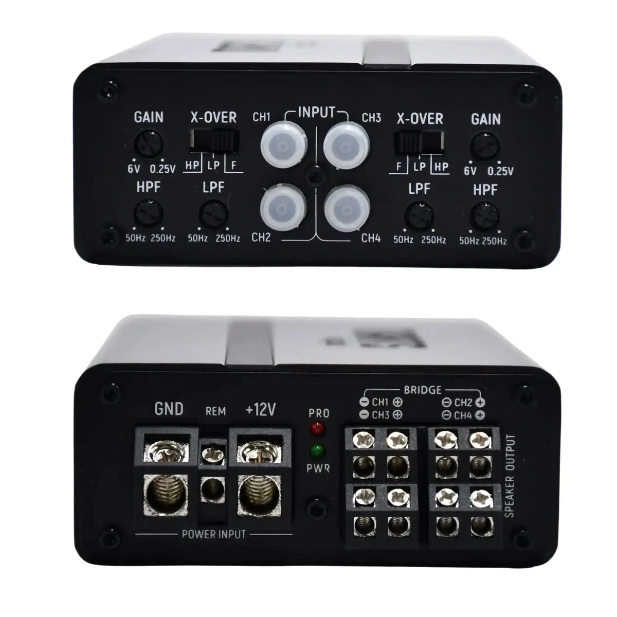 MARTS DIGITAL MARTS MXS100.4 Compact 4-Channel Car Amplifier