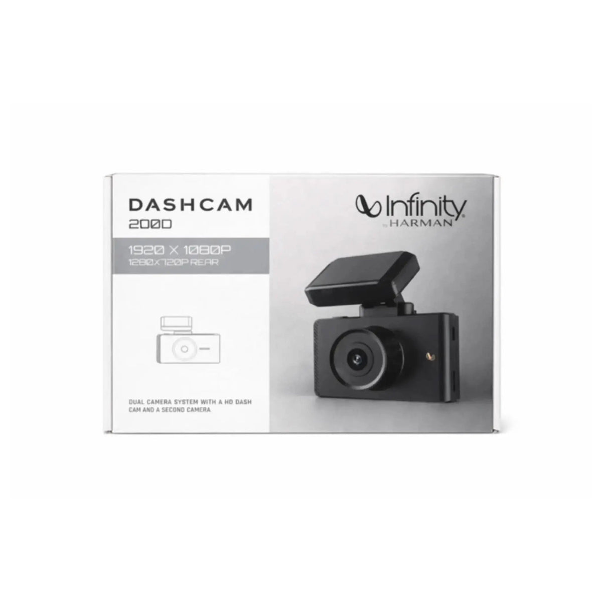 BLAUPUNKT Infinity Dashcam 200D Dual Channel 1080p Recording