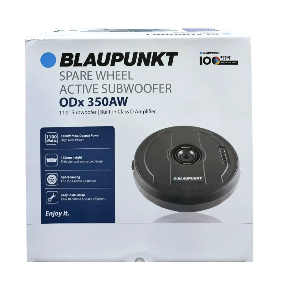 Blaupunkt ODX 350 AW Active Spare wheel Subwoofer 11 Inch