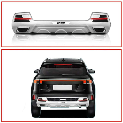 ABS Hyundai Creta 2024 Front and Rear Bumper Guards