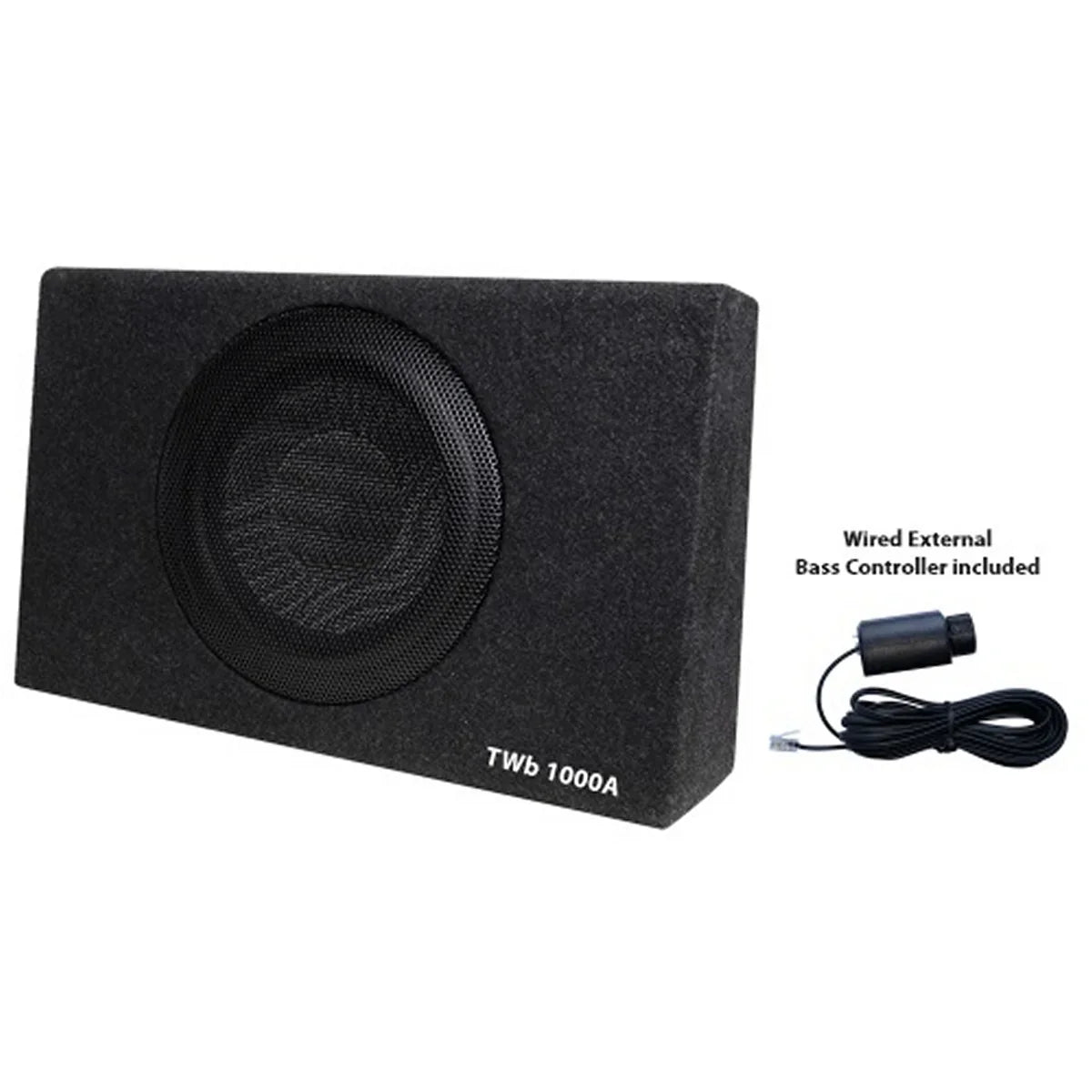 Blaupunkt TWB 1000A 10-Inch Class D Active Bassbox (120W RMS 480W Peak)