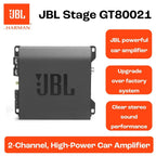 JBL Stage GT80021 2-Channel Car Amplifier | 800W Peak | 260W RMS Bridged | 130W RMS x2 @ 2 Ohm | Compact Class-D Amplifier